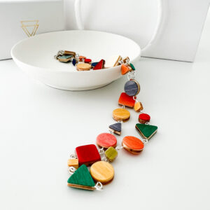 Collezione XXIII Multi Coloured Dreams Necklace on white